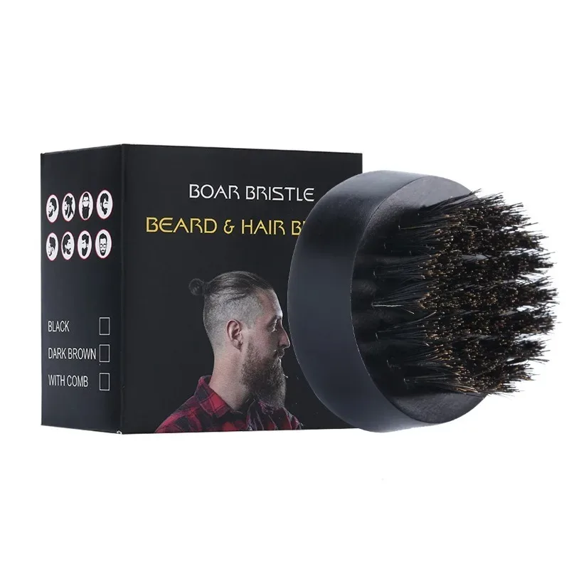 Beard Brush Man Boar Bristles  - Men'S Grooming Tool recension och pris