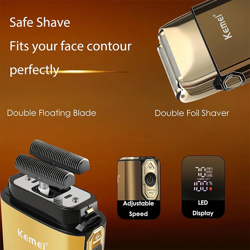 Kemei KM-TX10 T9 Hair Trimmer  - Men'S Grooming Essentials recension och pris