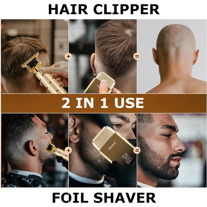 Kemei KM-TX10 T9 Hair Trimmer  - Men'S Grooming Essentials recension och pris