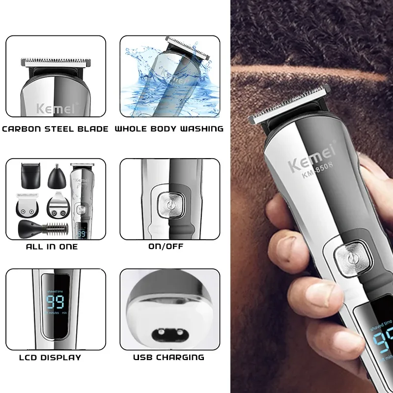 Kemei Professional Multifuncti - Men'S Grooming Essentials recension och pris