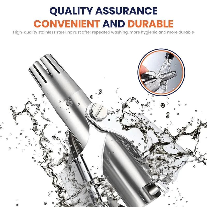 Portable Stainless Steel Manua - Men'S Grooming Tool recension och pris