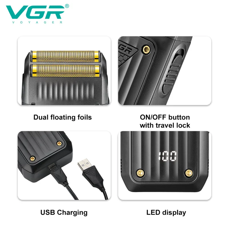 VGR 363 Razor Electric Shaver  - Eyebrow Razor Trimmer recension och pris