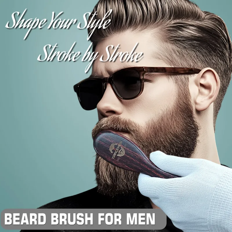 Mini Boar Bristle Beard Brush  - Men'S Grooming Pictures recension och pris