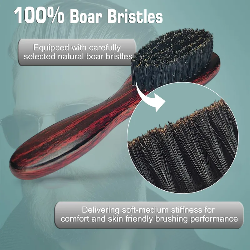 Mini Boar Bristle Beard Brush  - Men'S Grooming Pictures recension och pris