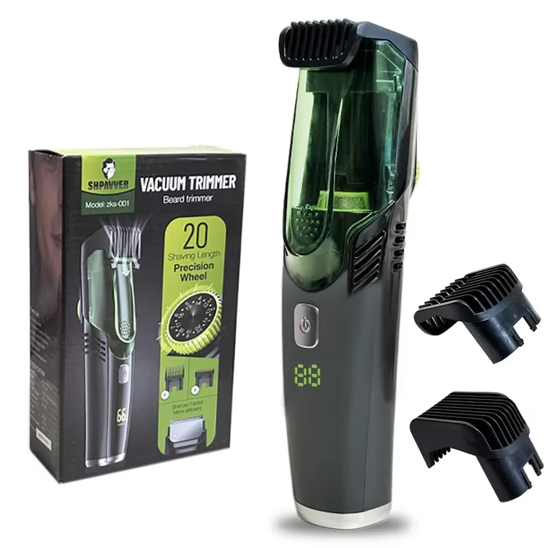 Cordless Men Beard Trimmer Rec - Men'S Grooming Vacuum recension och pris