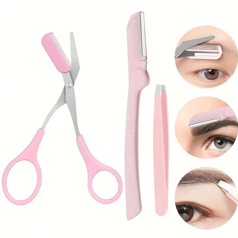 3pcs Set Eyebrow Kit For Women - Men'S Grooming Essentials recension och pris
